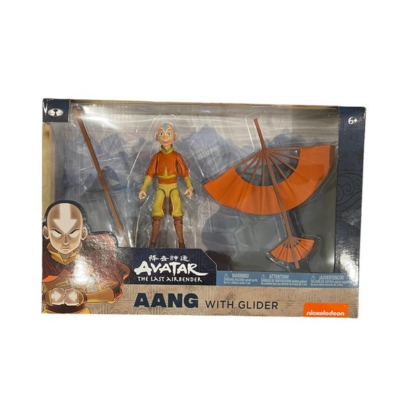 Avatar: The Last Airbender Aang 5" Action Figure with Glider by Mcfarlane toys - Picture 1 of 2